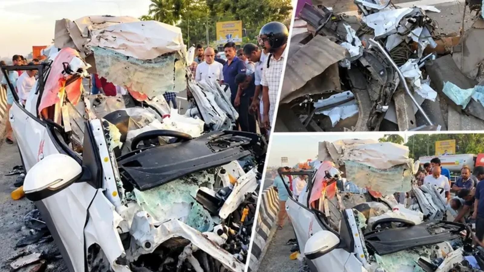 केरल के त्रिशूर जिले में शुक्रवार देर रात एक दर्दनाक सड़क हादसे में 8 इंजीनियरिंग छात्रों की मौत हो गई। छात्रों से भरी कार हाईवे पर खड़ी लॉरी के पीछे जा घुसी। टक्कर इतनी जोरदार थी कि कार बुरी तरह क्षतिग्रस्त हो गई और छात्रों को बाहर निकालने के लिए वाहन को काटना पड़ा।